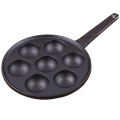7 Holes Takoyaki Pan Cast Iron Pancake Bake Pan